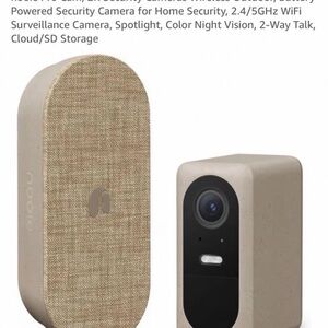 Nooiw Security Cameras 4 Pack- Beige